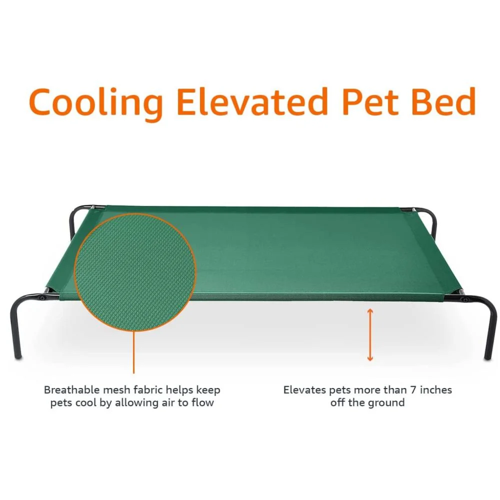 Large Elevated Cooling Outdoor Dog Bed