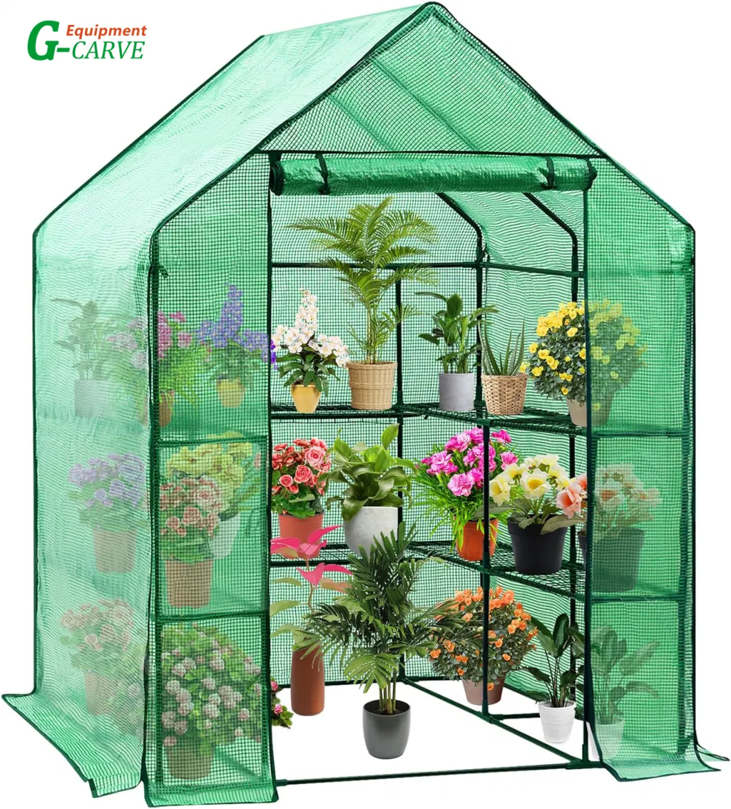 Greenhouse Portable Outdoor Small Green Houses with PE Cover