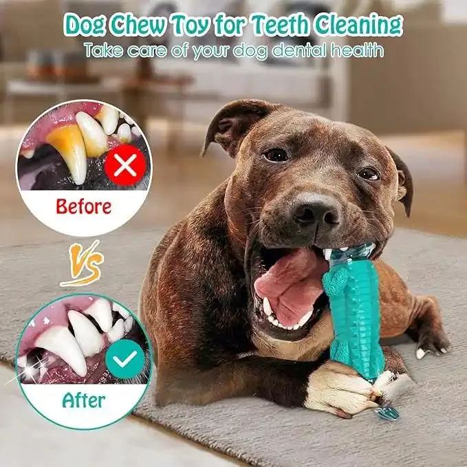 Pet Chew Toy for Dogs Durable Indestructible Chewing Crocodile Tough Dog Toys