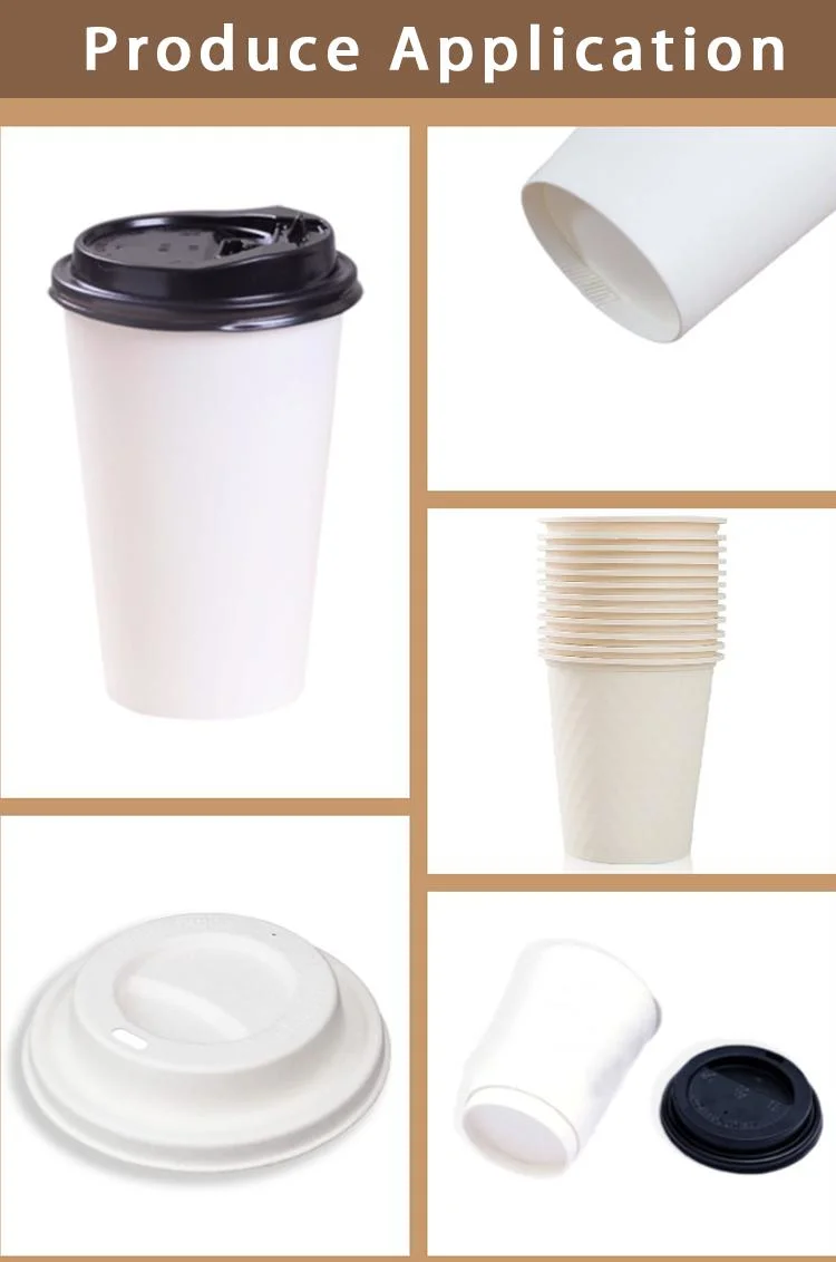 Paper Cups Compostable Compost with Lid