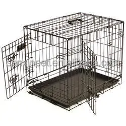 Pet Crates Extra XXL Large 90 Cm Big Strong Metal Iron Large Size Stainless Steel Foldable Heavy Duty Dog Cage and Kennels