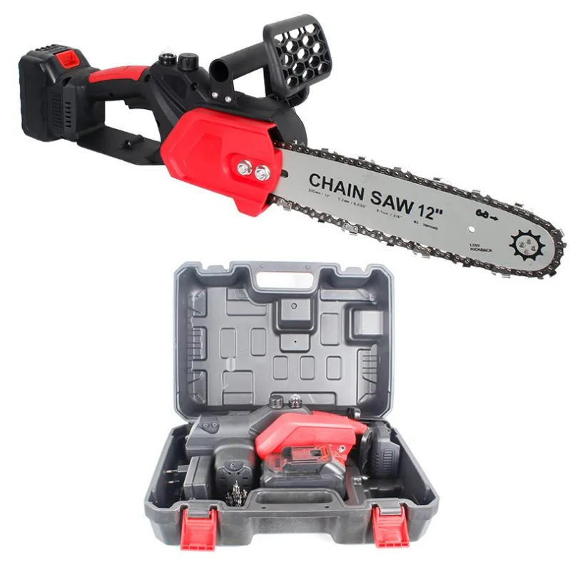 Lithium Battery Brushless Electric Chain Saw Cordless 8 Inch 12 Inch 16 Inch 21V 48V