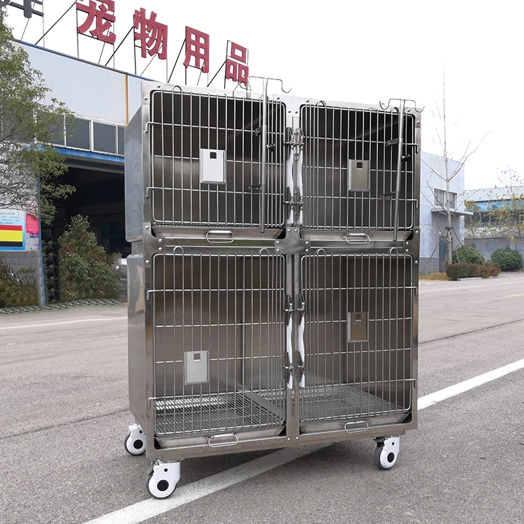 High Quality Low Price Heavy Duty Durable Welded Dog Stainless Steel Kennel Outdoor Cage for Small Dog