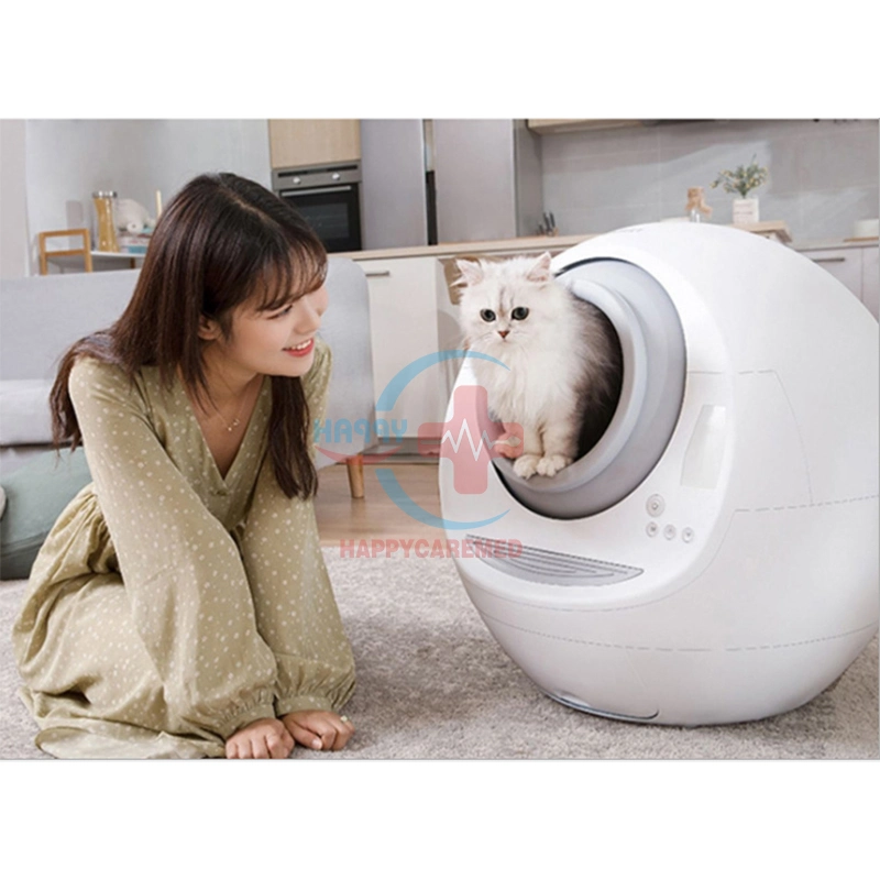 Hc-R105A Luxury Pet Large Self Cleaning Automatic Cat Litter Box Toilet, Electric Cat Toilet/Cat Litter Box