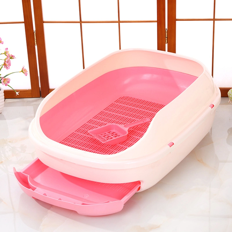 Hot Selling Indoor Outdoor Waterproof Plastic Portable Cat Litter Box