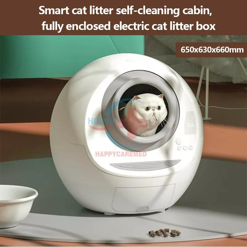 Hc-R105A Luxury Fully Enclosed Electric Cat Litter Box