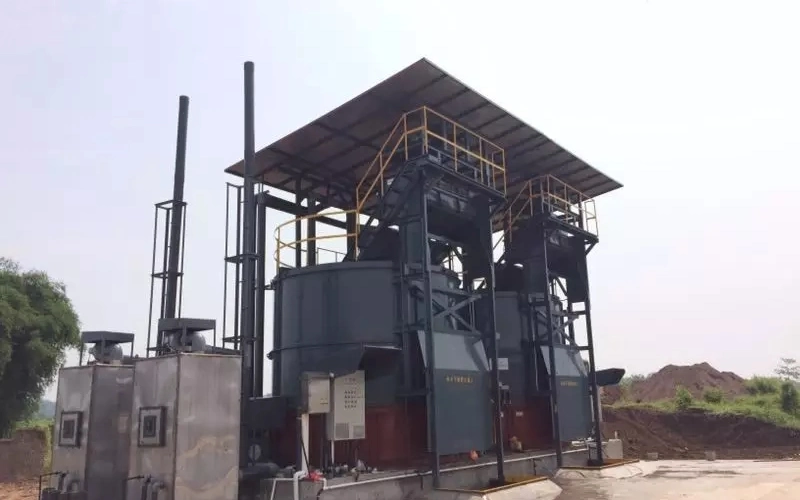 Assemble Type Poultry Manure Composting Machine