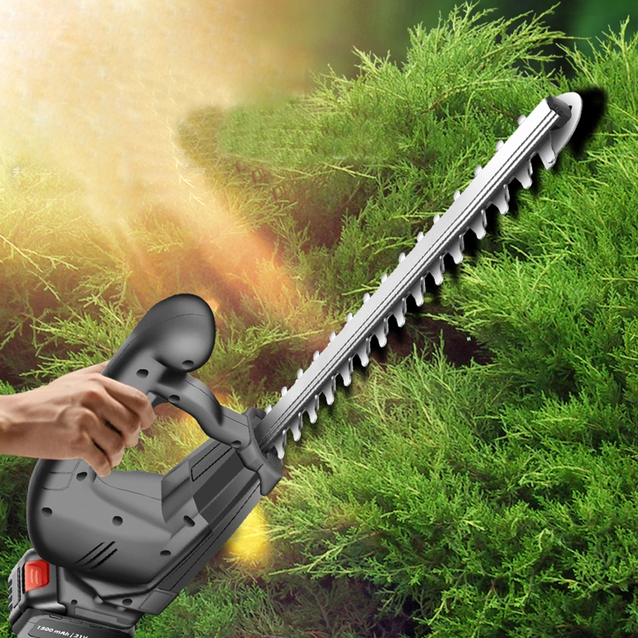 Dual Blade Electric Cordless Hedge Trimmer for a Perfectly Manicured Garden