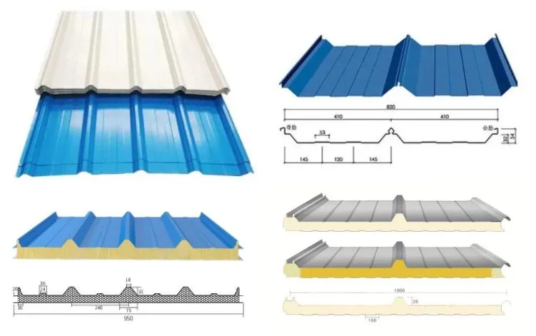 Prefabricated/Prefab Poultry/Chicken/Pig/Cow/Goat/Cattle/Hangar/Storage/Workshop Frame Steel Material Construction Structure Shed for Farm/Garden Roof Wall