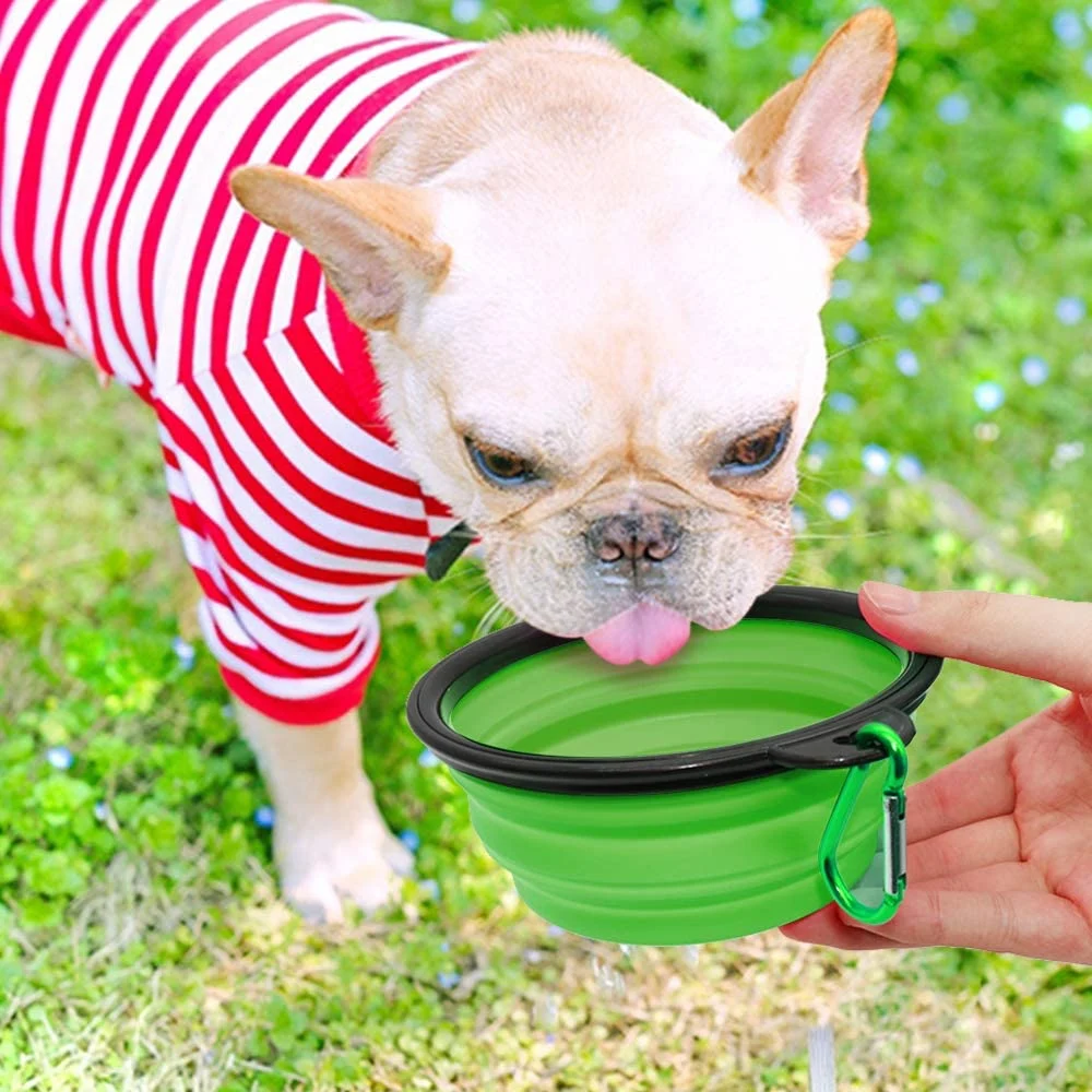 Portable Foldable Dog Bowl Food