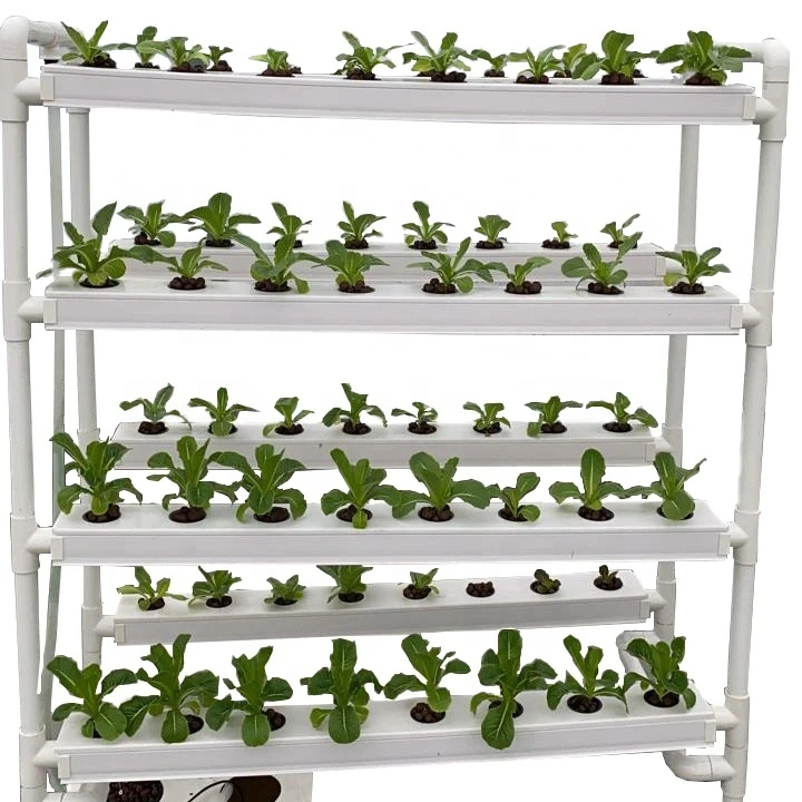 Nft Channel Hydroponic Growing System for Greenhouse