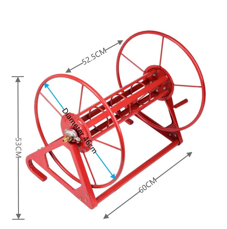 Power Sprayer PVC Water Hose Metal Hose Pipe Reel Garden Tool