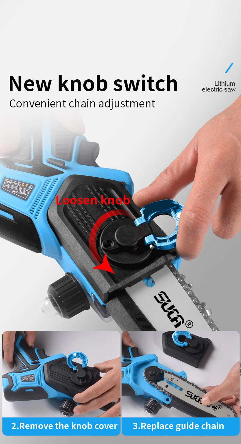 Chain Saws for Sale Cordless Branch Cutter Battery Powered Pruning Chain Saws