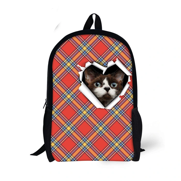 Amazon Hot Sells Cat Design Carry on Travel Children Bags Backpacks Carton