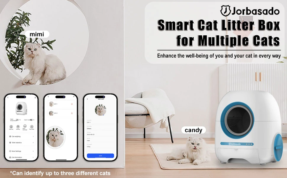 Hot Sale Auto Cleaning Smart Electric APP Monitoring Cat Litter Box