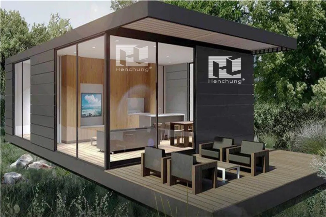 Demountable Prefab Green House with Garden Portable Modular Integrated Home Shipping Container House