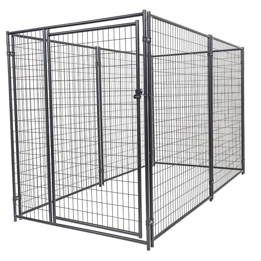 High Quality Heated Stainless Steel Dog Kennel and Run Cheap with Glass Door Suppliers