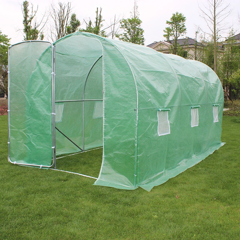 Door Tunnel Conservatory Garden Walk-in Waterproof and Rain Proof Greenhouse