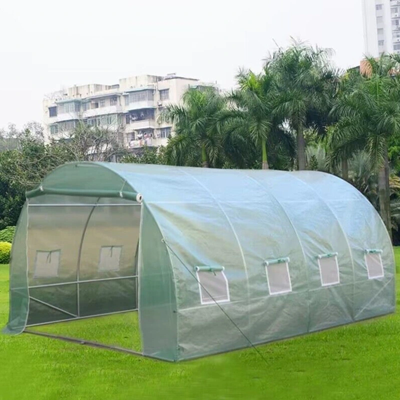 Low Cost Agricultural Home Mini Garden Tunnel Greenhouse Covered with PVC for Warehouse/Flower/Prefabricated House