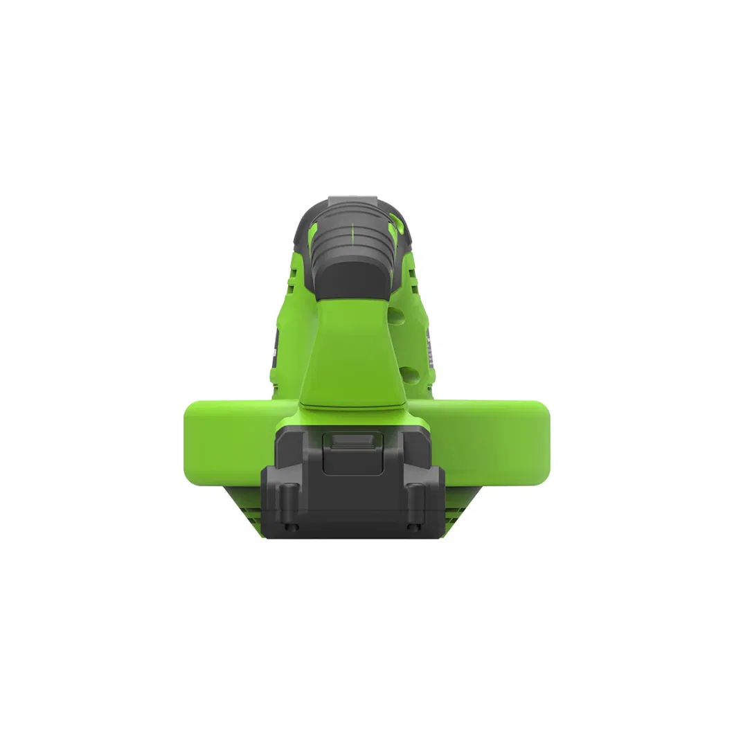 Green Portable Rechargeable Lithium Battery 7000rpm Cordless Leaf Blower for Industry Agriculture
