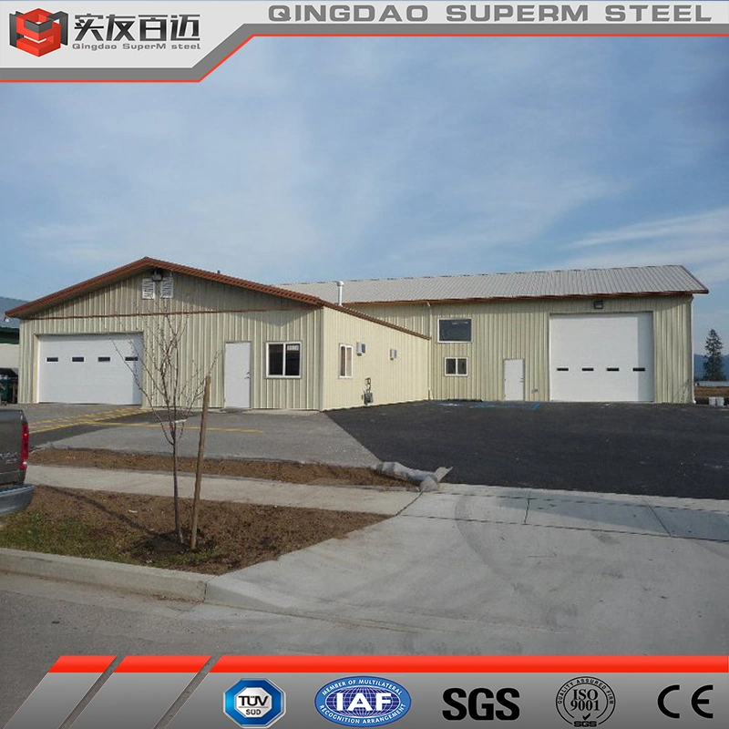 Hot Sell Insulation Prefab Shed Garden Shed Garden Tool House Big Size Affordable Premade Tool House Prefab Steel Warehouse/Steel Structure Workshop Building