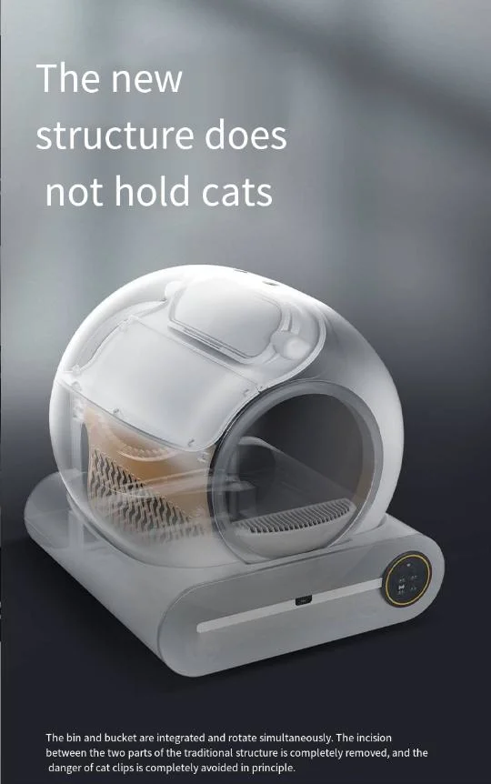 Large Safety Door UV Light Smart Self-Cleaning WiFi APP Control Automatic Cat Litter Toilet Box
