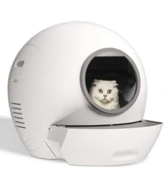 Cat Litter Box Luxury Large Enclosed Intelligent Automatic Cat Toilet