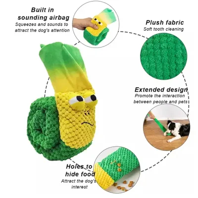 Vendita calda Chewing Squeaky gioco interattivo del cane sfere Chew Nteractived Indistruttibile PET Puzzle giocattolo
