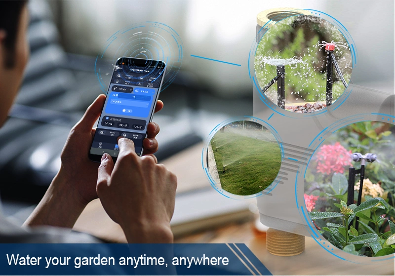 Greenhouse Automatic Irrigation System Yard Garden Farm Drip Water Timer Irrigation Controller Sprinkler Watering Timer