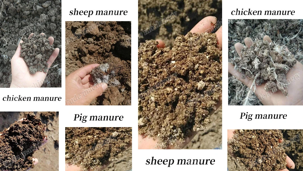 Chicken Manure Compost Making Machine for Waste Composting Machine