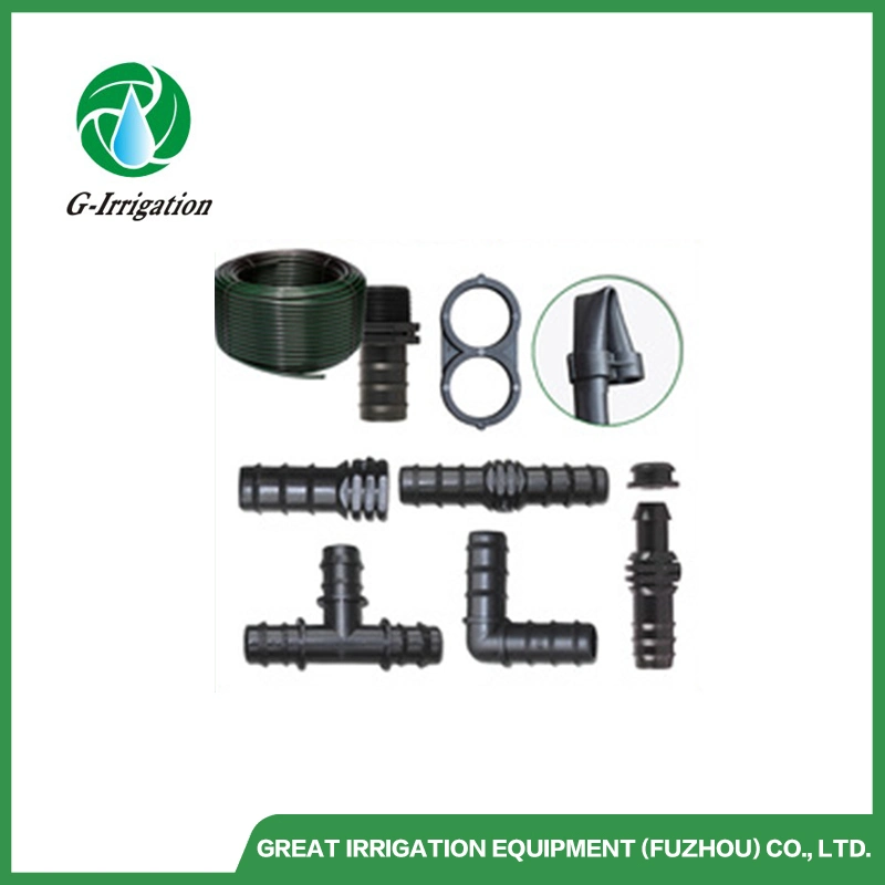 Plastic Pipe Fittings Garden Drip Irrigation System Suppport Stake