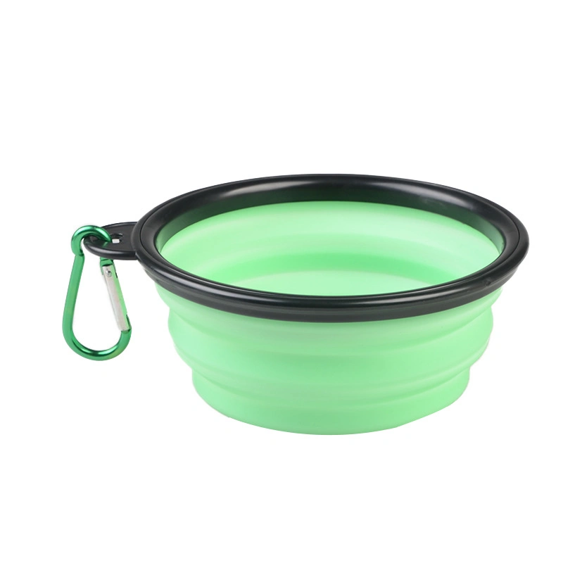 350ml/1000ml Portable Collapsible Pet Feeder Bowl for Dog and Cat