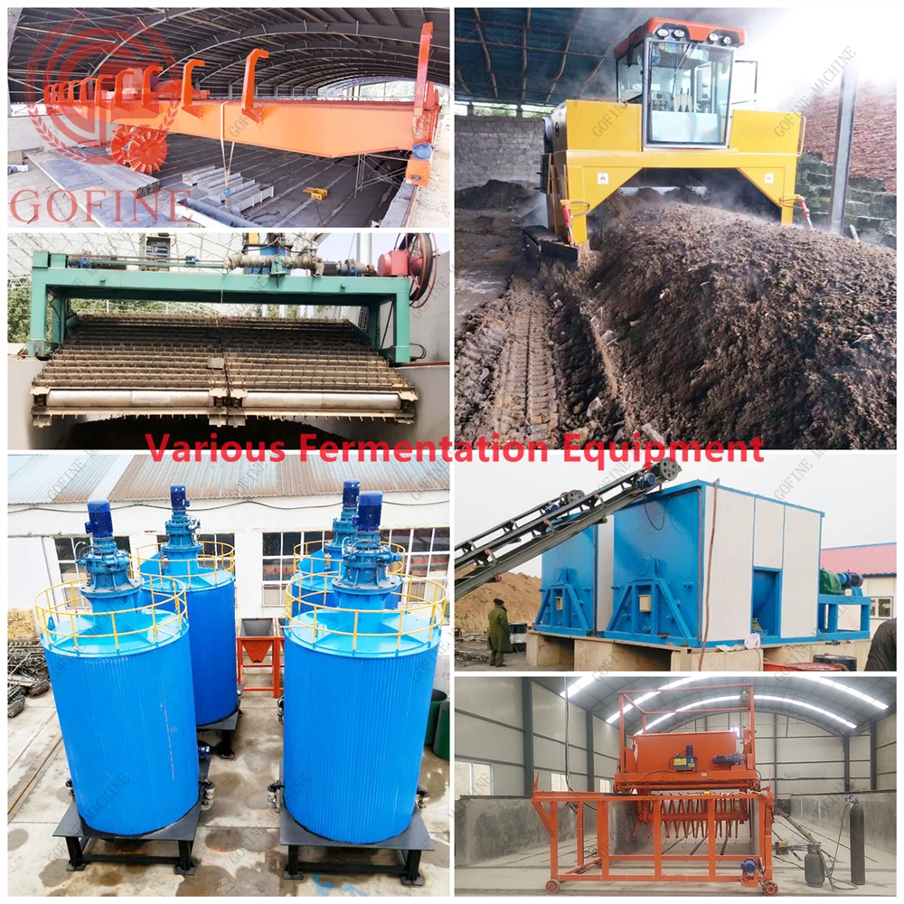 Compost Fertilizer Ball Granulating Machine Organic Fertilizer Production Process