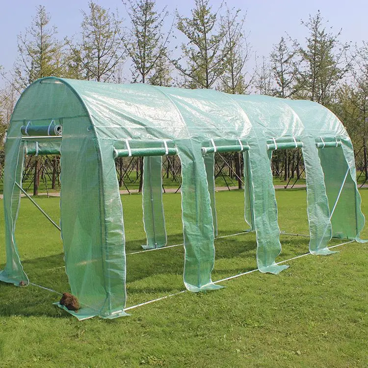 Film Garden Solar Green House with Stable Frame for Anti-Season Vegetables