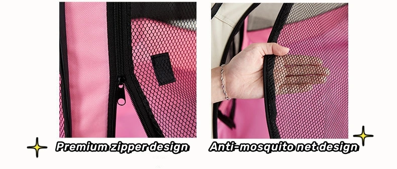 Foldable Pet Windproof Octagonal Cat Cage for Maternity Cat