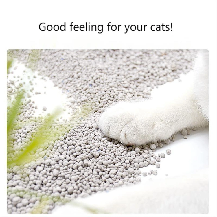 20kg Dust Free Strong Clumping Natural Premium Portable Scented Cat Litter Sand Bentonite Cat Litter