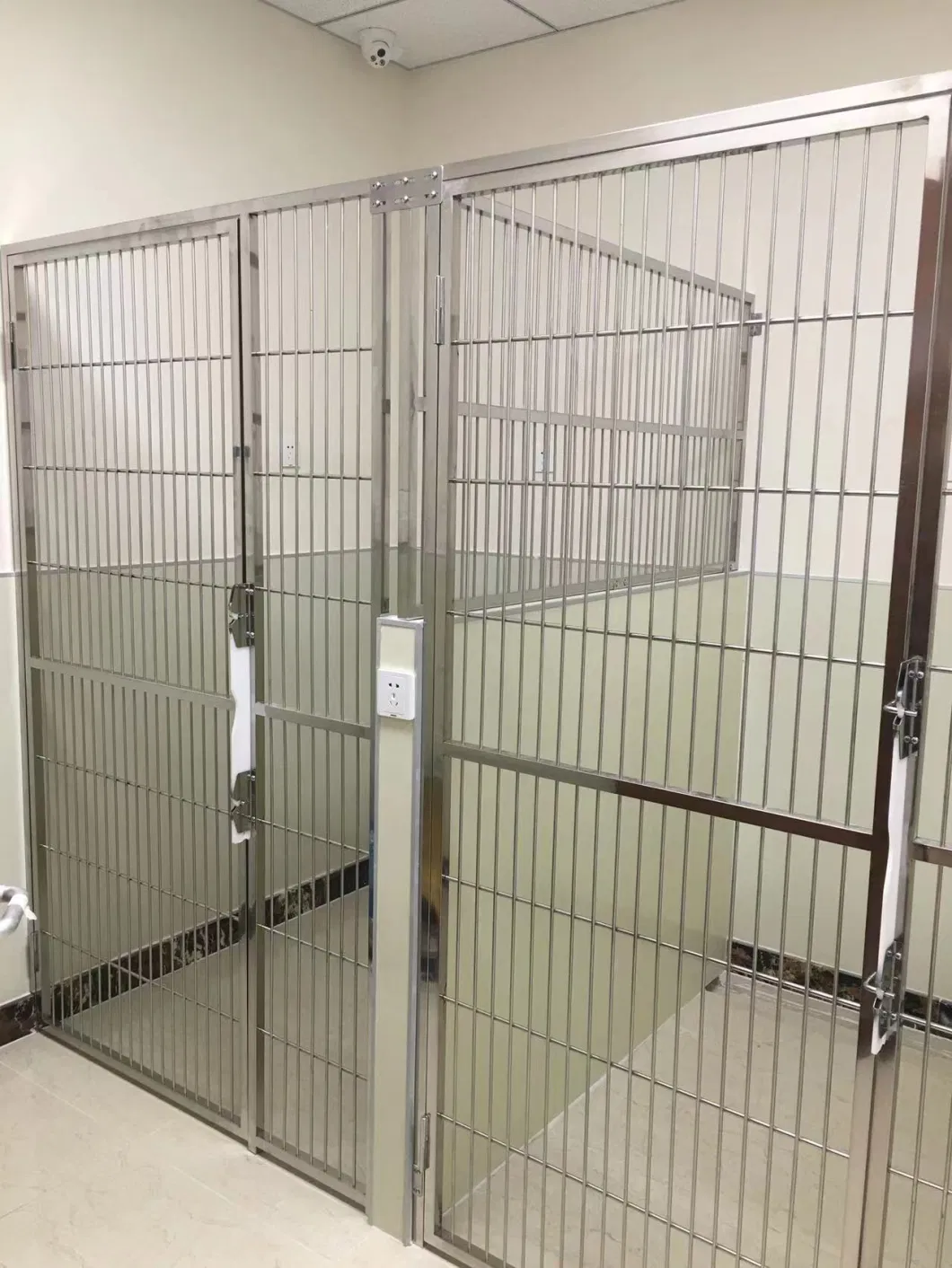Kennel Stainless Steel Pet Dog Cage Dog Kennel Runs Outdoor Indoor Heated Dog Kennel