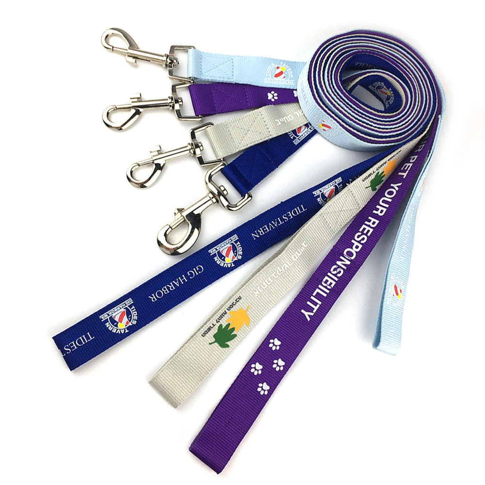 Custom Polyester Nylon Collars and Leashes for Puppies and Dogs