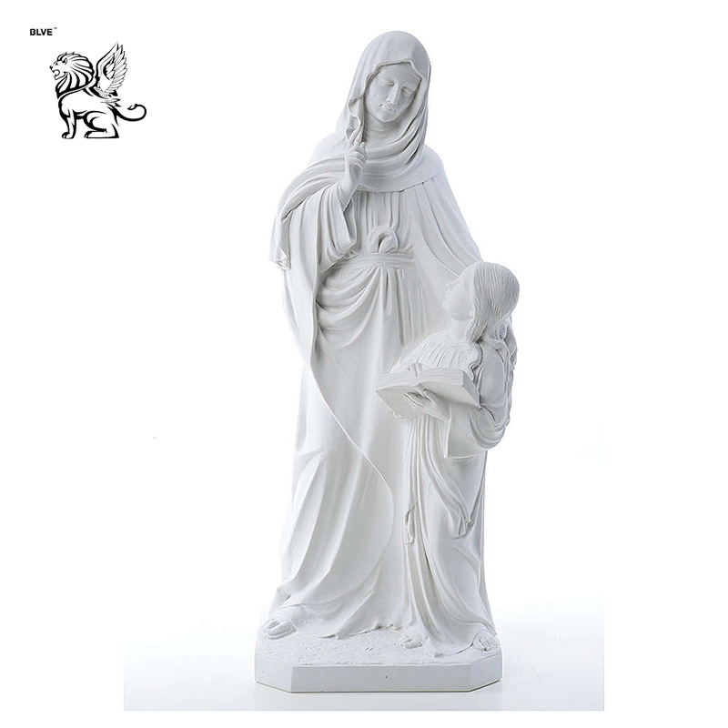 Life Size Religious Decoration Outdoor Garden Santa Ana Composite Marble Statue Mfsb-17