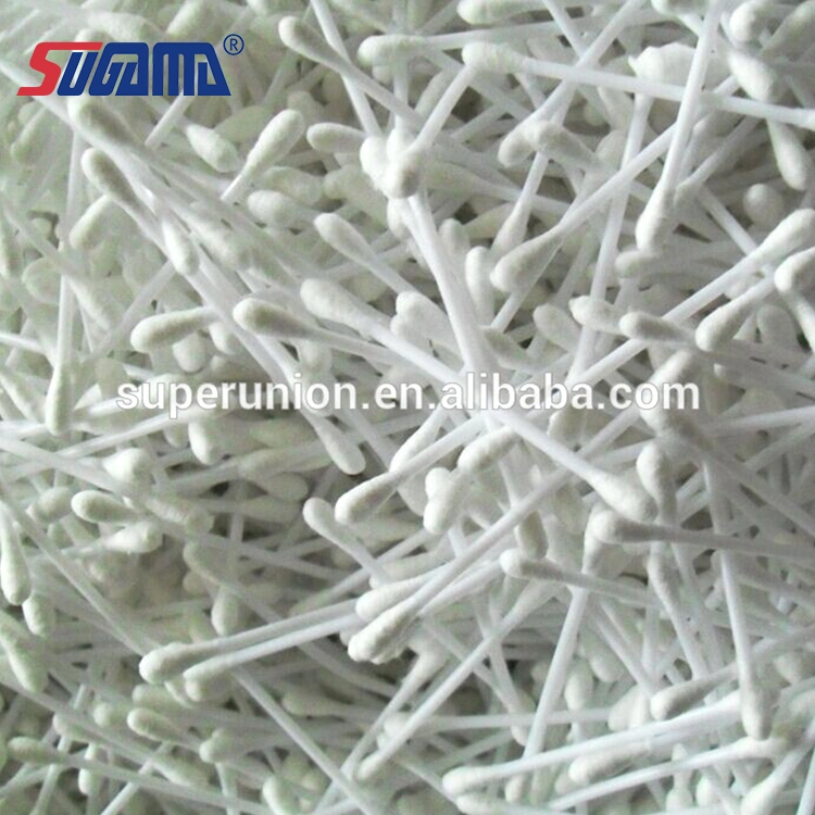 Wholesale 10PCS Custom Brand Alcohol Cleaning Cotton Swabs