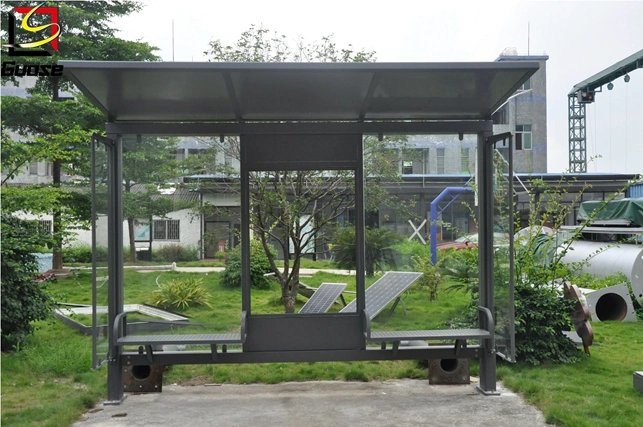 Outdoor Prefabricate Easy Install Advertising Waiting Shed