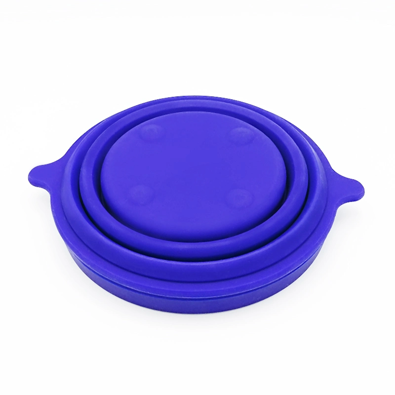 Wholesale Customized Food Grade Portable Silicone Dog Bow Silicone Collapsible Pet Bowl