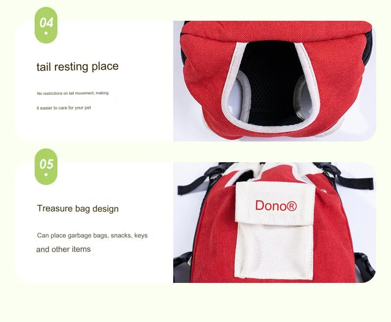 Pet Bag Dog Bag Portable Travel Backpack Outing