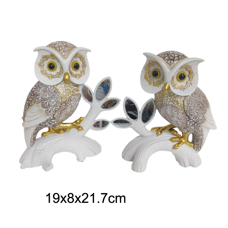 Vivid Arts Real Life Little Owl Handmade and Handpainted Resin Home and Garden Ornament