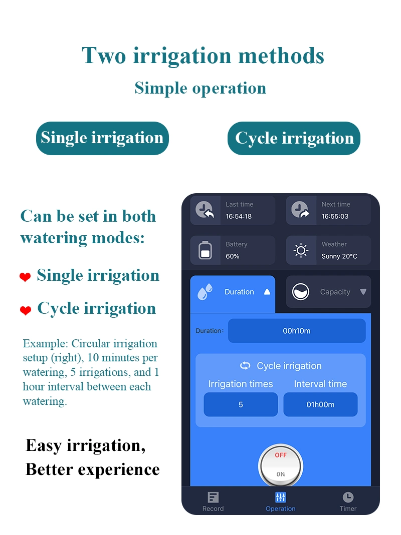 Greenhouse Automatic Irrigation System Yard Garden Farm Drip Water Timer Irrigation Controller Sprinkler Watering Timer