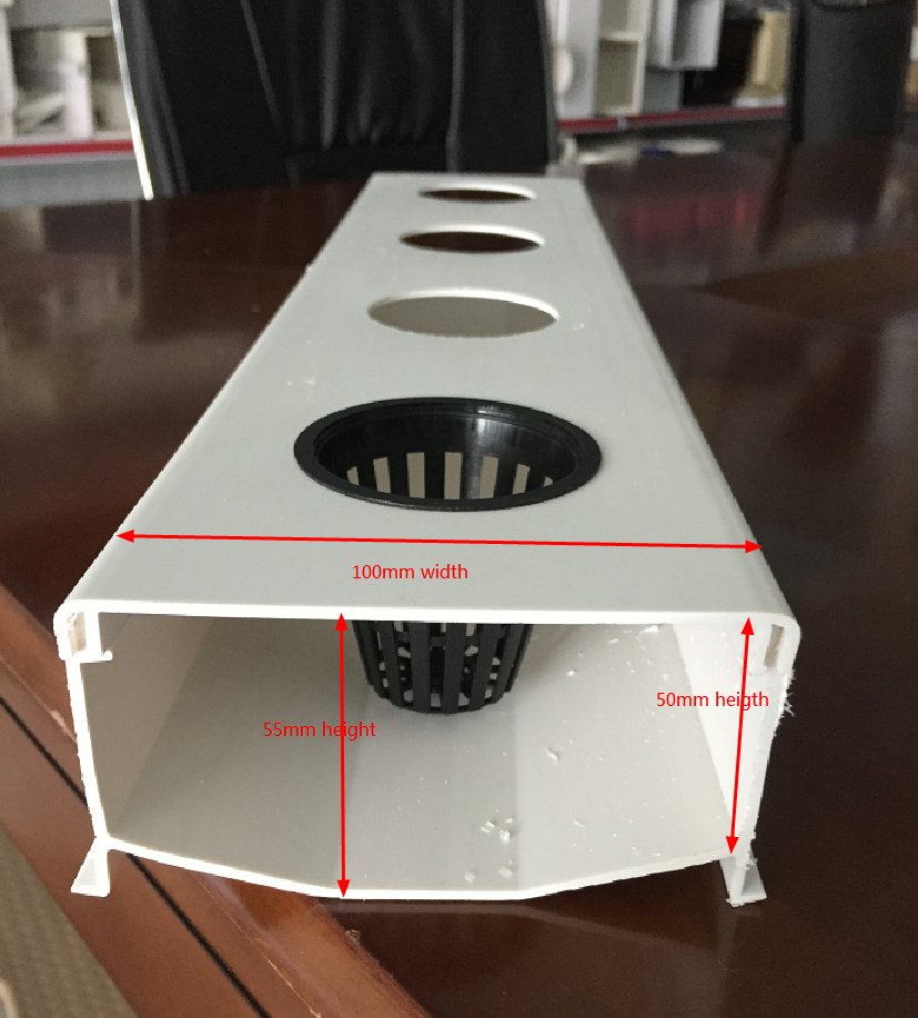 Nft Channel Hydroponic Growing System for Greenhouse