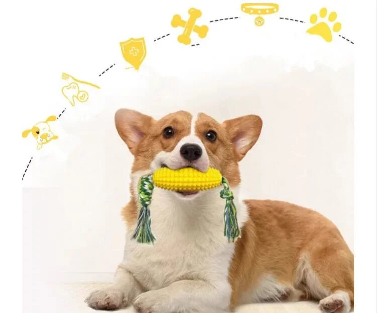 Custom Multiple Dog Dental Care Maize Corn Chew Pet Toy