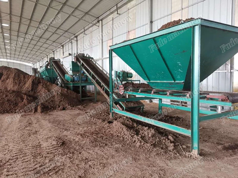 Chicken Manure Compost Making Machine for Waste Composting Machine