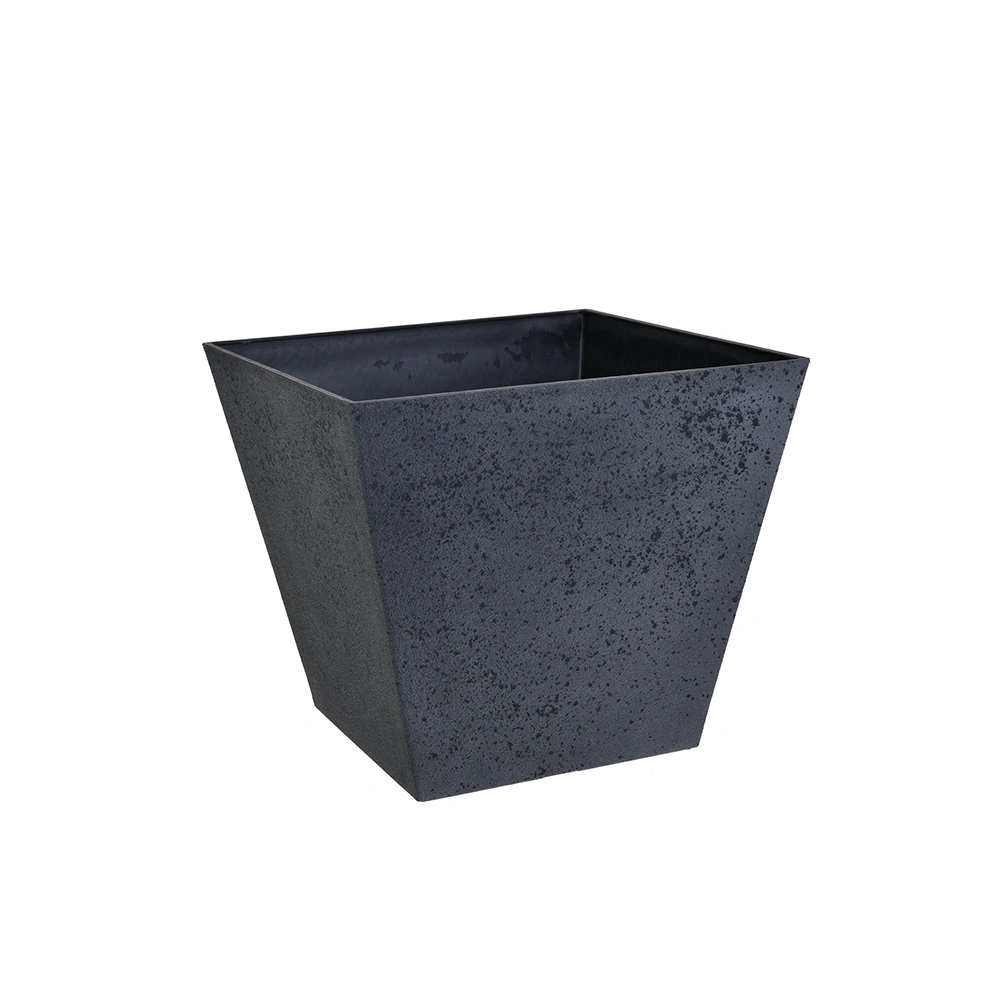 Fashion Square Flower Planter for Home Garden Plastic Flower Pot