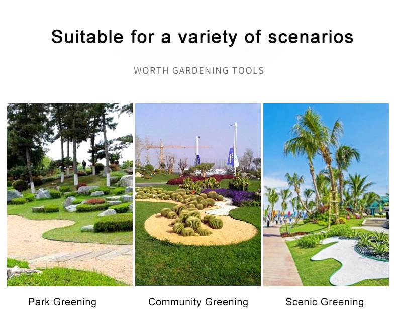 1.97 Inches 5cm No-Dig Plastic Landscape Edging for Lawn Garden Ornament
